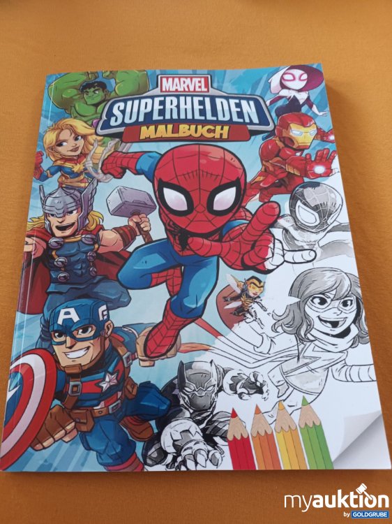 Artikel Nr. 347487: Marvel Superhelden Malbuch 