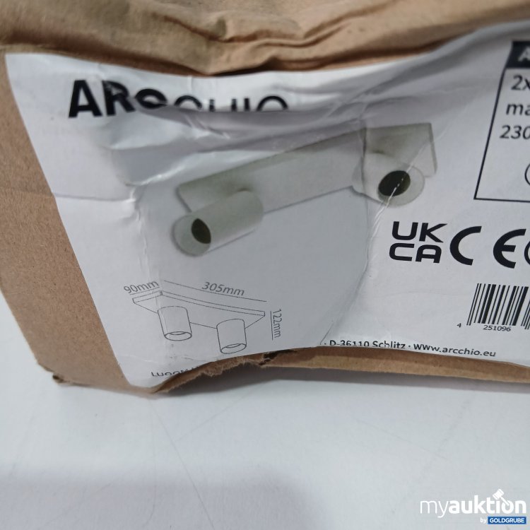 Artikel Nr. 436487: Arcchio Deckenleuchte 9928012 GU10 8W LED IP20 230V