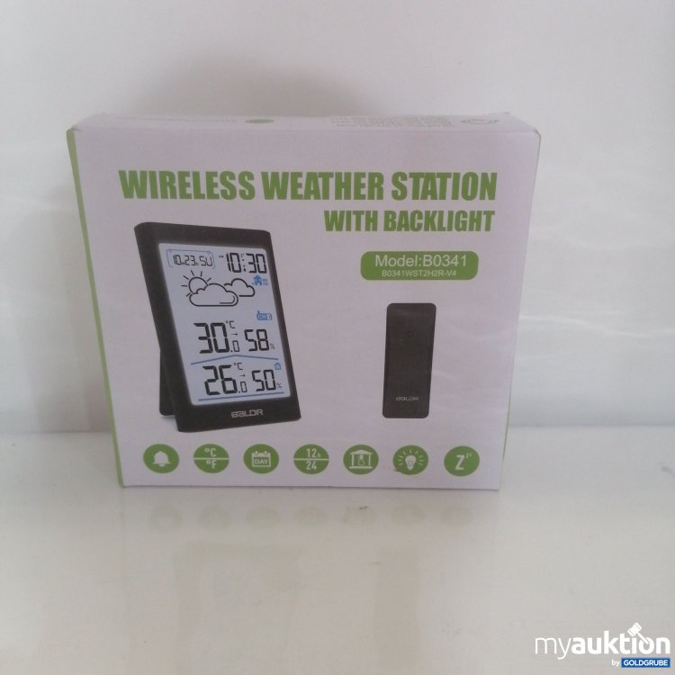 Artikel Nr. 733487: Wireless Weather Station with Backlight B0341