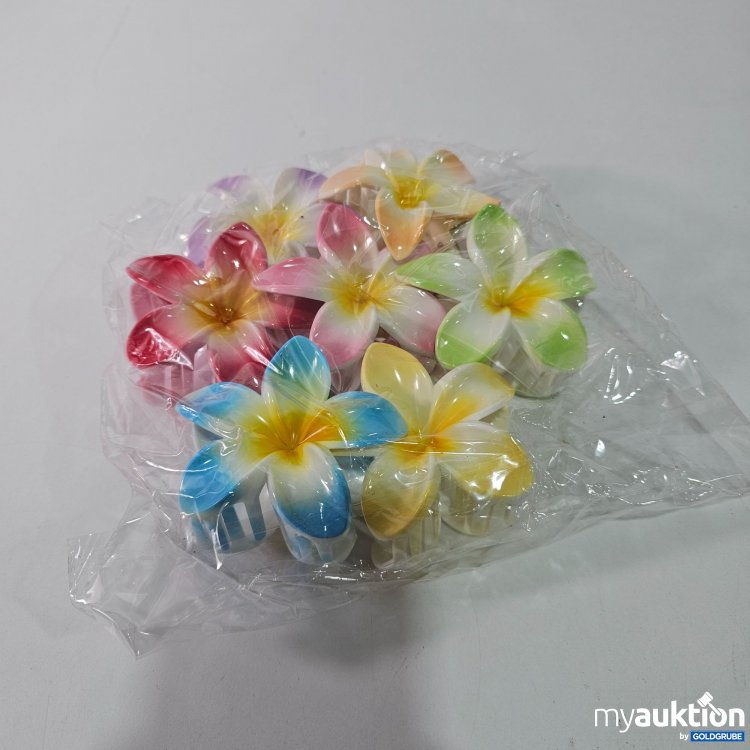 Artikel Nr. 793488: Hawaii Plumeria Blumen Clips 7 Stück 