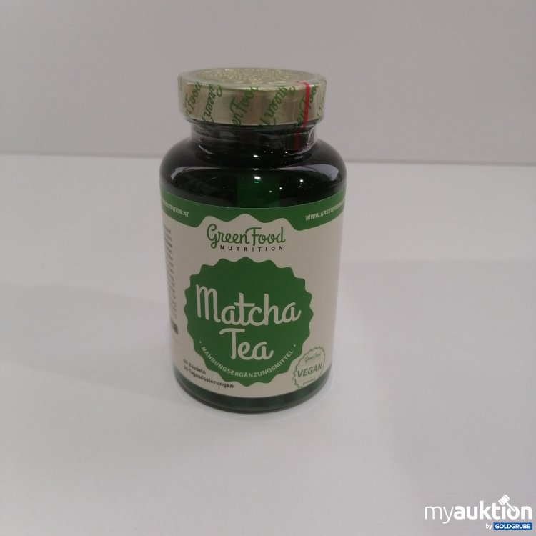 Artikel Nr. 780489: Green Food Matcha Tea 60 Kapseln 