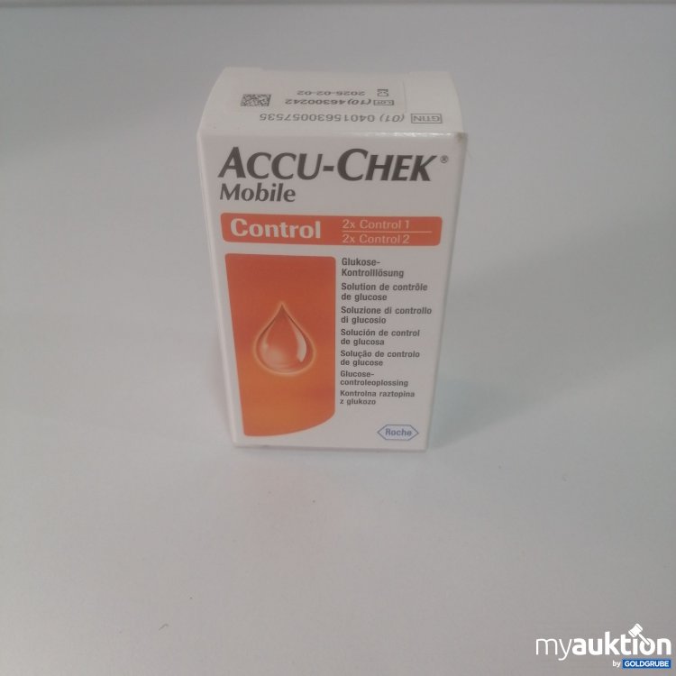 Artikel Nr. 782490: Accu-Chek Mobile Glukose-Kontrolllösung 