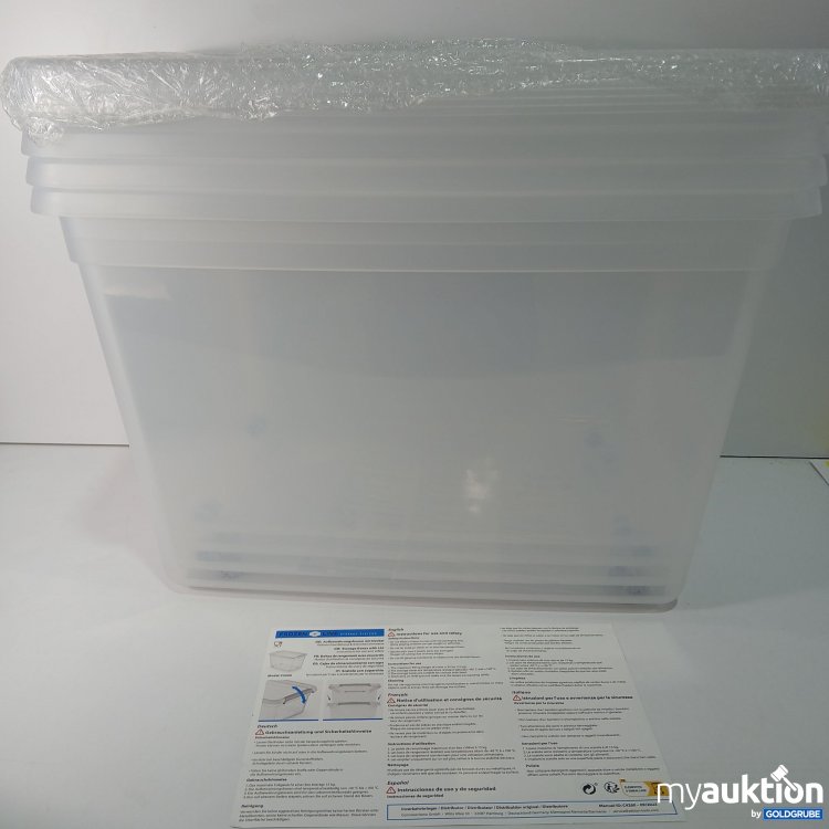 Artikel Nr. 795495: Frozen Line Aufbewahrungsboxen mit Deckel 4x60l