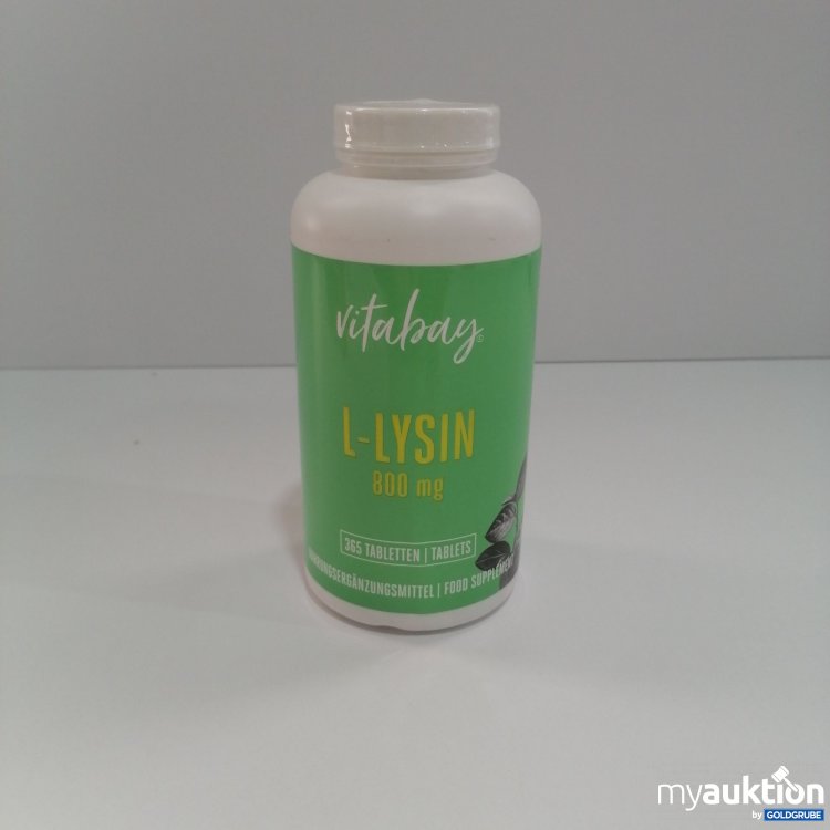 Artikel Nr. 779496: Vitabay L-Lysin 365 Tabletten 409g