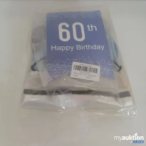 Auktion 60. Geburtstag Deko