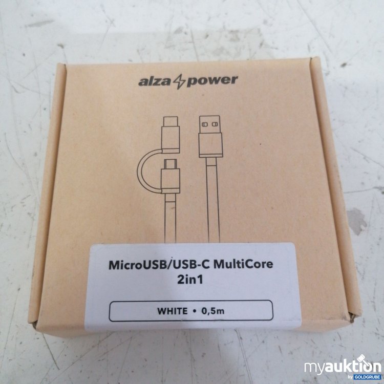 Artikel Nr. 740498: Alza power Micro Usb /usb C Multi Core 2in1