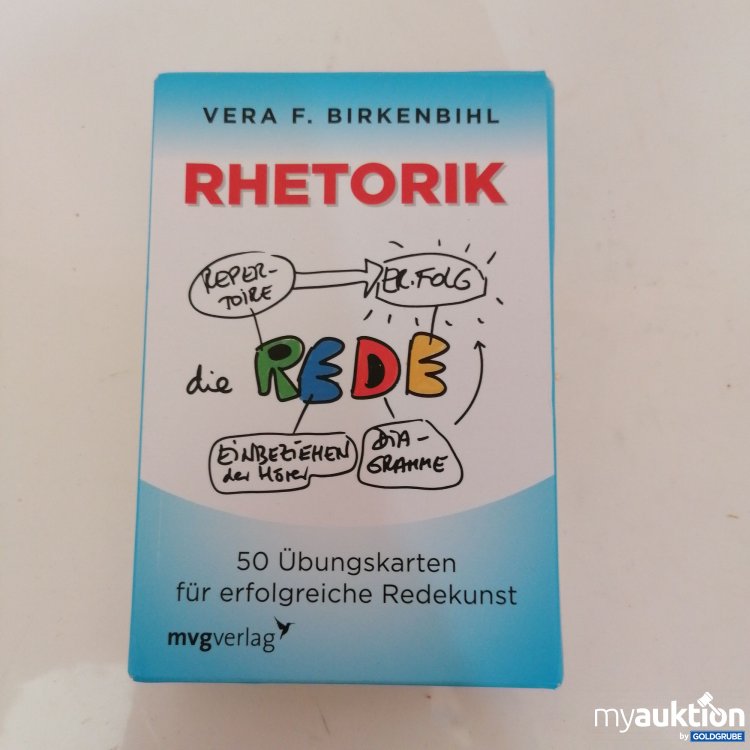 Artikel Nr. 752498: Mvgverlag Rhetorik Übungskarten von Birkenbihl"