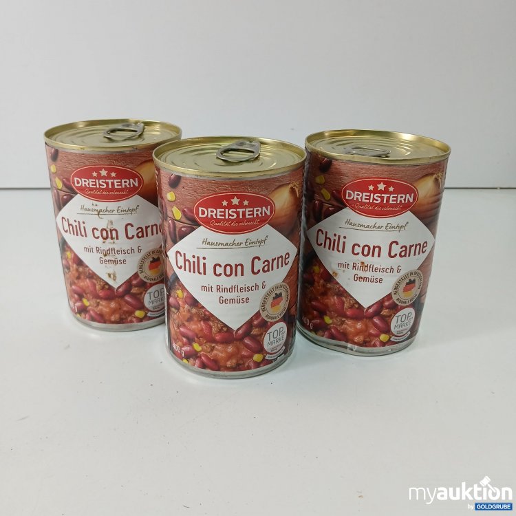 Artikel Nr. 794498: Dreistern Chili con Carne 3x400g