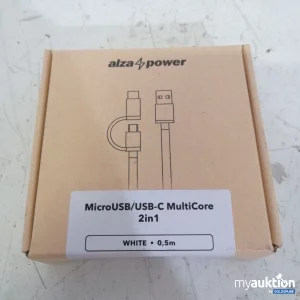 Auktion Alza power Micro Usb /usb C Multi Core 2in1