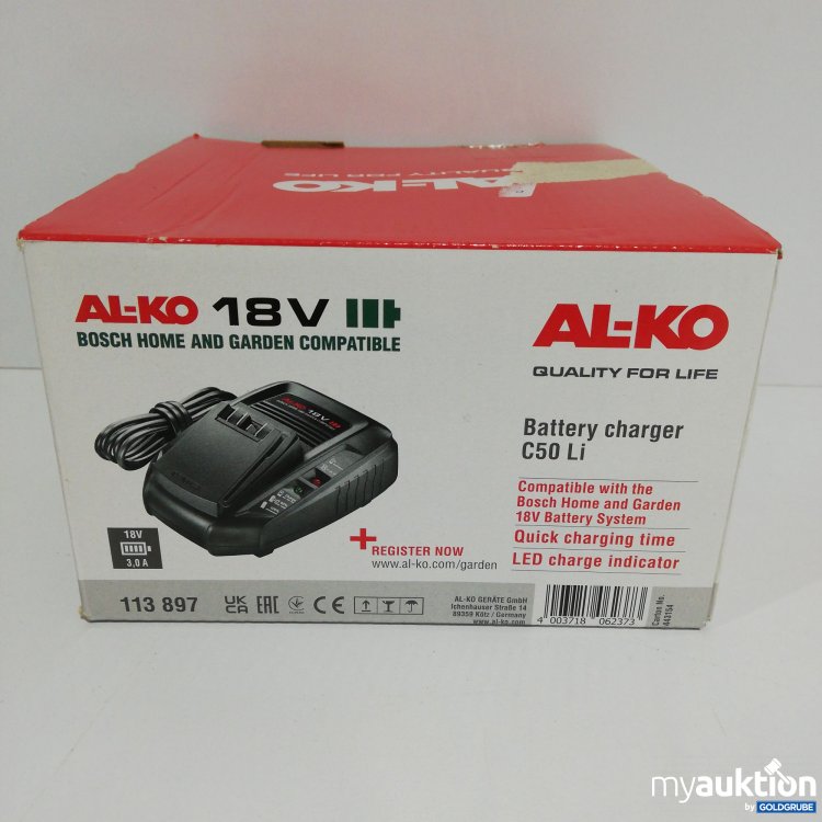 Artikel Nr. 385500: ALKO 18 V Battery Charger C50 Li