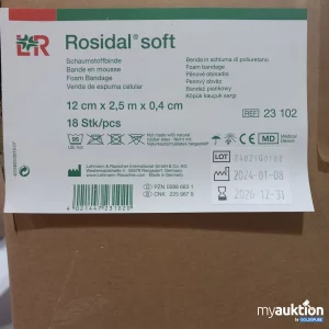 Auktion Rosidal soft Schaumstoffbinden 12x2,5x0,4cm 