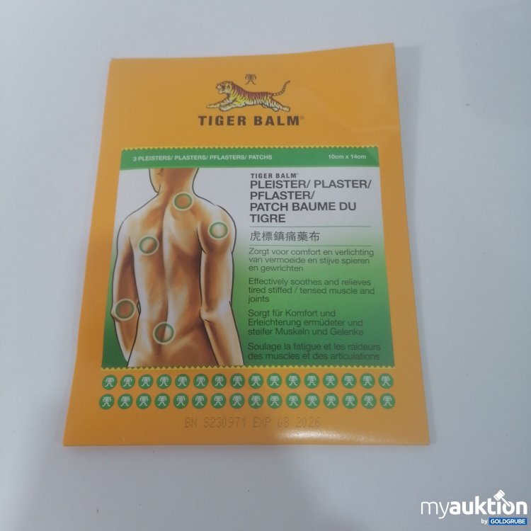 Artikel Nr. 777505: Tiger Balm 3 Pflaster 10x14cm 