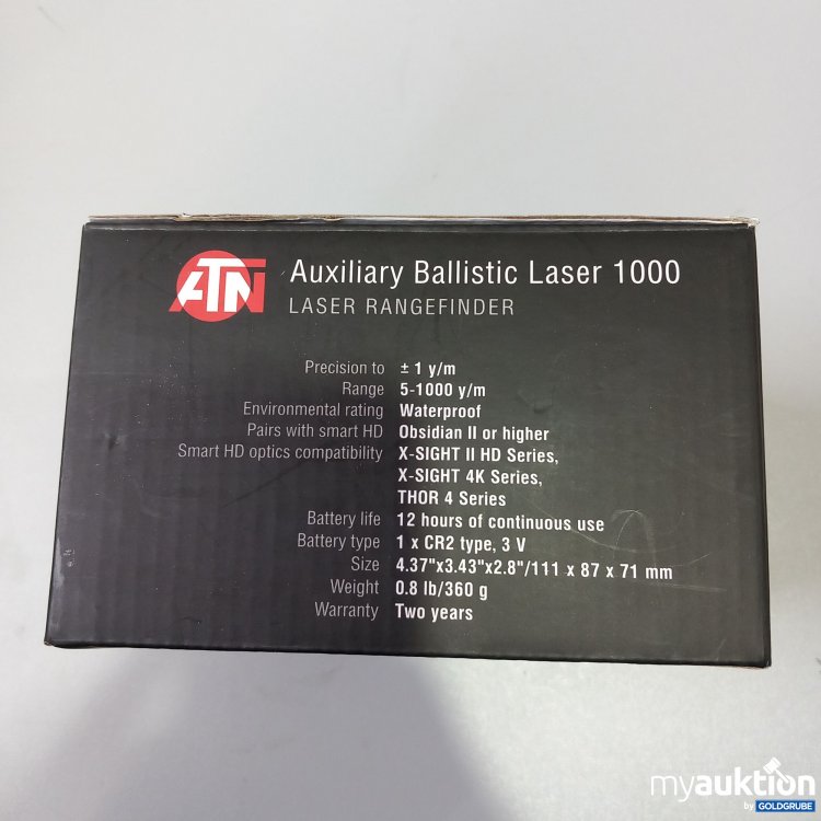 Artikel Nr. 767506: ATN Auxiliary Ballistic Laser 1000