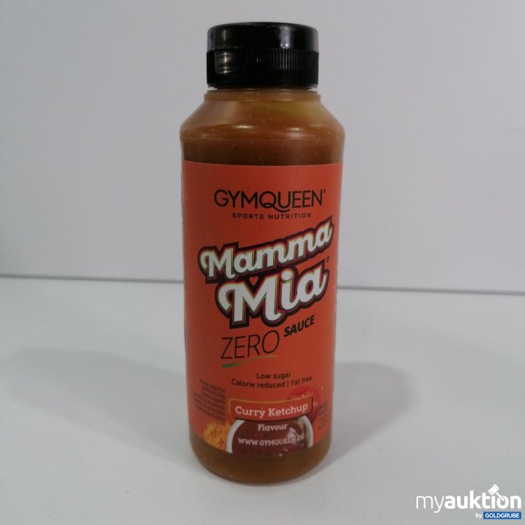 Artikel Nr. 783507: Gymqueen Mamma Mia Zero Sauce Curry Ketchup 265ml 