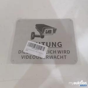 Artikel Nr. 764507: Videoüberwacht Schild