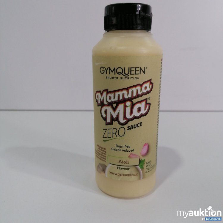 Artikel Nr. 783508: Gymqueen Mamma Mia Zero Sauce Aioli 265ml 