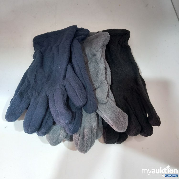 Artikel Nr. 386509: Kinder Fleece Handschuhe 3 Paar 