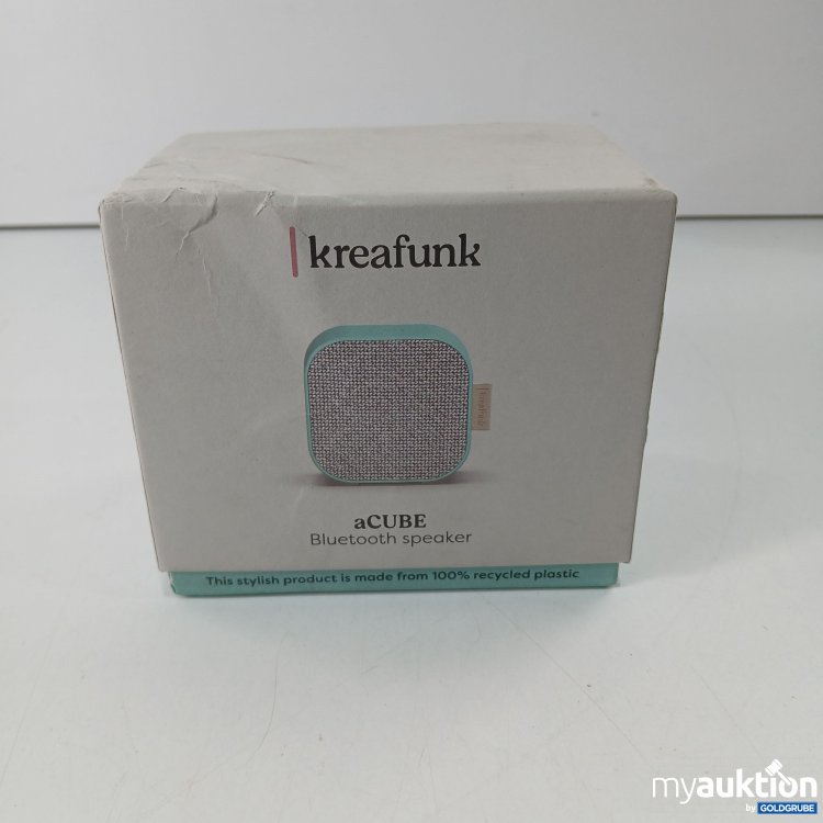 Artikel Nr. 436510: Kreafunk aCube Bluetooth Speaker 6W 80x80x45mm 