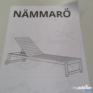 Auktion Ikea Nämmarö Sonnenliege 