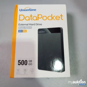 Artikel Nr. 767510: Union Sine Data Pocket HD2510, external Hard Drive 500 GB