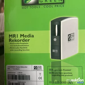 Artikel Nr. 391511: Chili Green MR1 Media Rekorder 1 Terrabyte