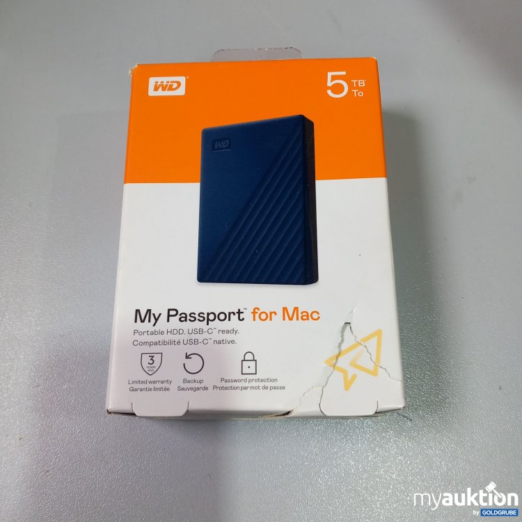 Artikel Nr. 767514: WD My Passport for Mac 5 TB