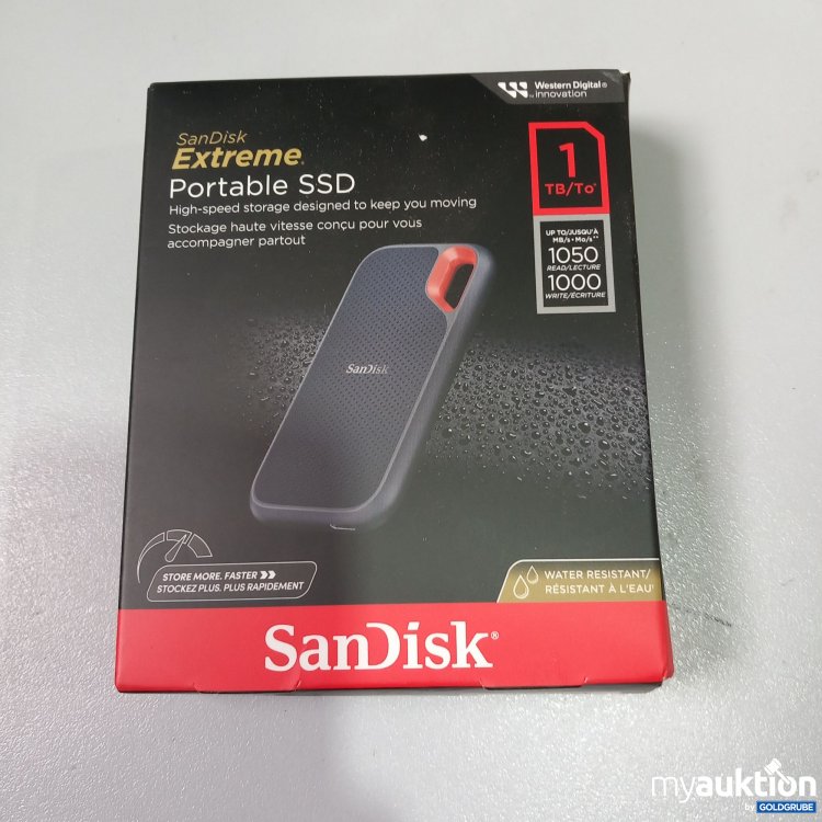 Artikel Nr. 767517: SanDisk Extreme Portable SSD 1 TB