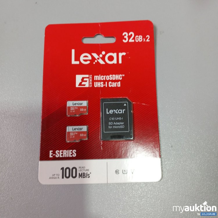 Artikel Nr. 767519: Lexar UHS-I Card 32 GBx2 