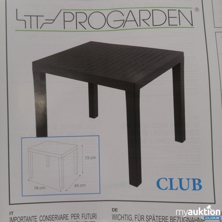 Artikel Nr. 780519: Progarden Tisch 