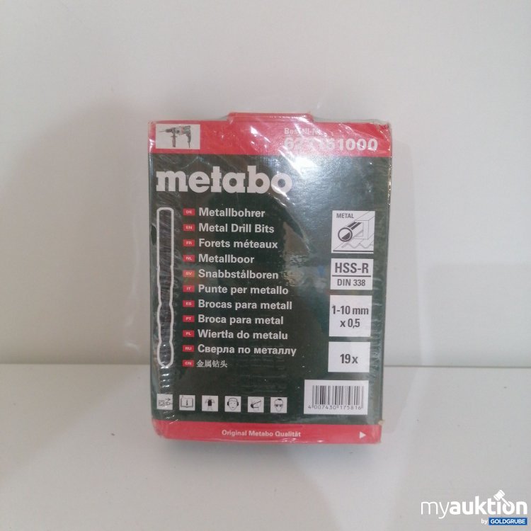 Artikel Nr. 750521: Metabo Metallbohrer 