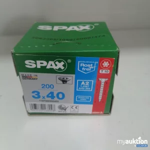 Auktion Spax Schrauben 200 3x40 