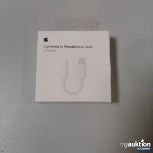 Auktion Apple Lightning to Headphone Jack Adapter 