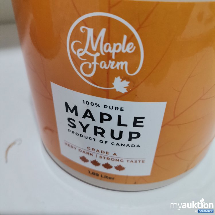 Artikel Nr. 763526: Maple Farm Syrup 1,89l