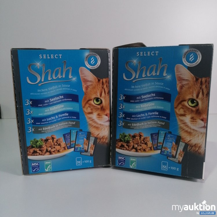 Artikel Nr. 76527: Shah Select Katzenfutter 12x100g 