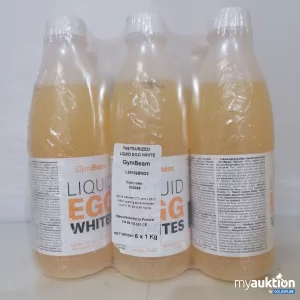 Auktion GymBeam Liquid Egg White 6x1kg