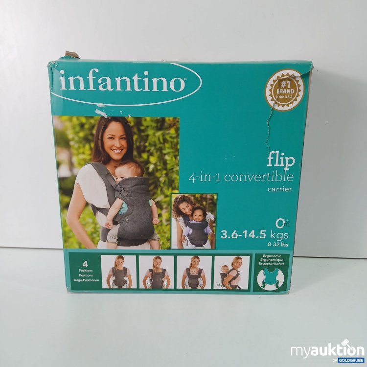 Artikel Nr. 798530: Infantino Flip 4in1 convertible carrier