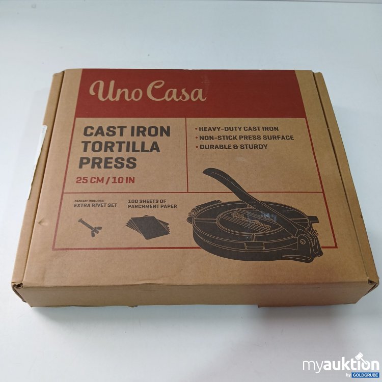 Artikel Nr. 800534: Uno Casa Cast Iron Tortilla Pres 25cm 