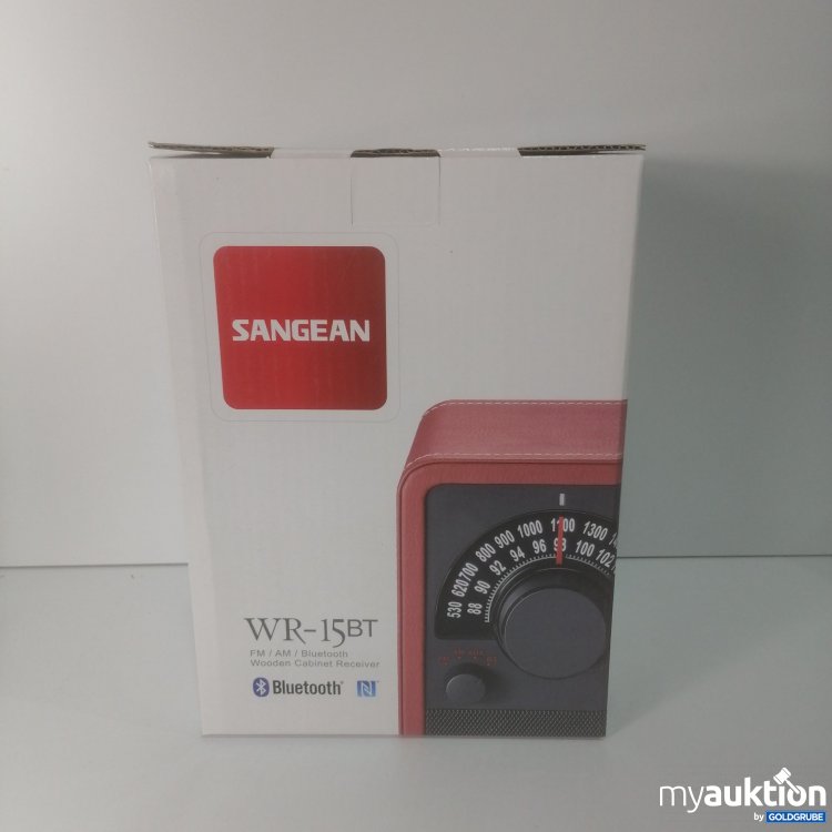 Artikel Nr. 511535: Sangean WR-15BT Bluetooth Wooden Cabinet Receiver 