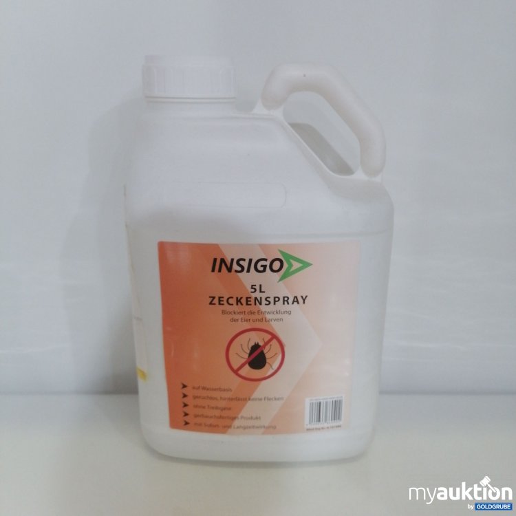 Artikel Nr. 755535: Insigo Zeckenspray 5l