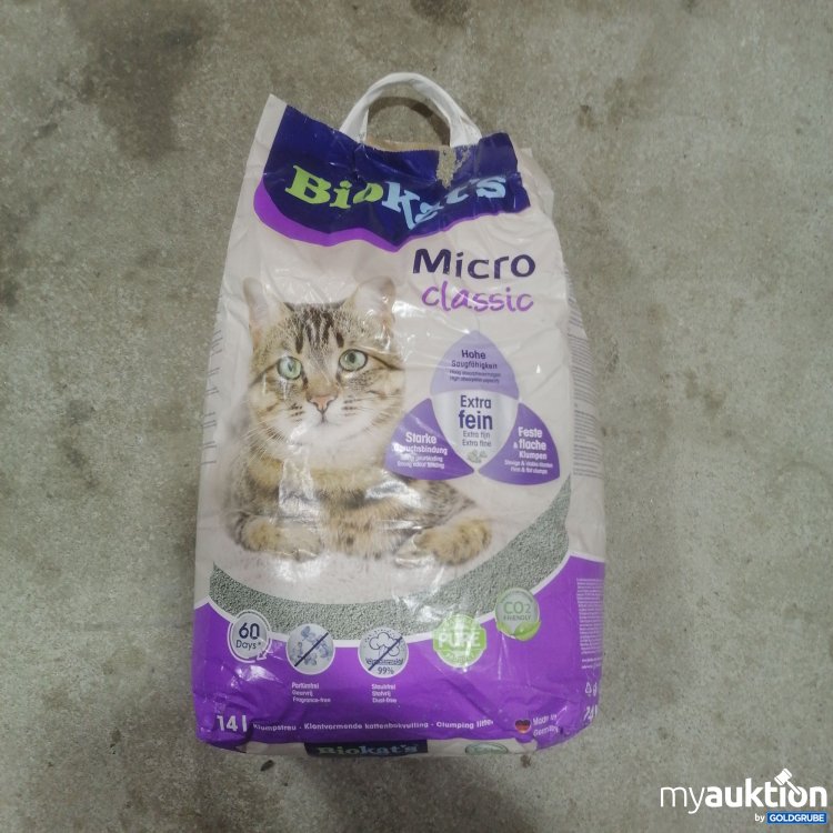 Artikel Nr. 778535: Biokat's Micro Classic Klumpstreu 14l