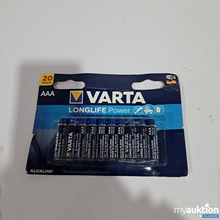 Artikel Nr. 784535: Varta Longlife Power AAA Batterien 20Stk