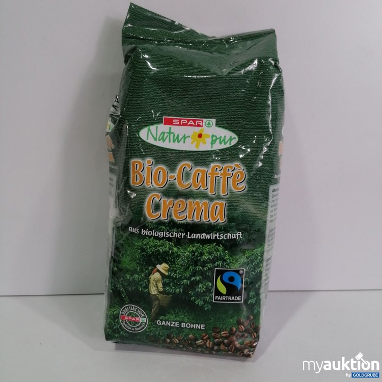 Artikel Nr. 787536: Spar Nature Pur Bio-Caffe Crema /ganze Bohnen 1kg 