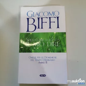 Auktion Giacomo Biffi Musikbuch