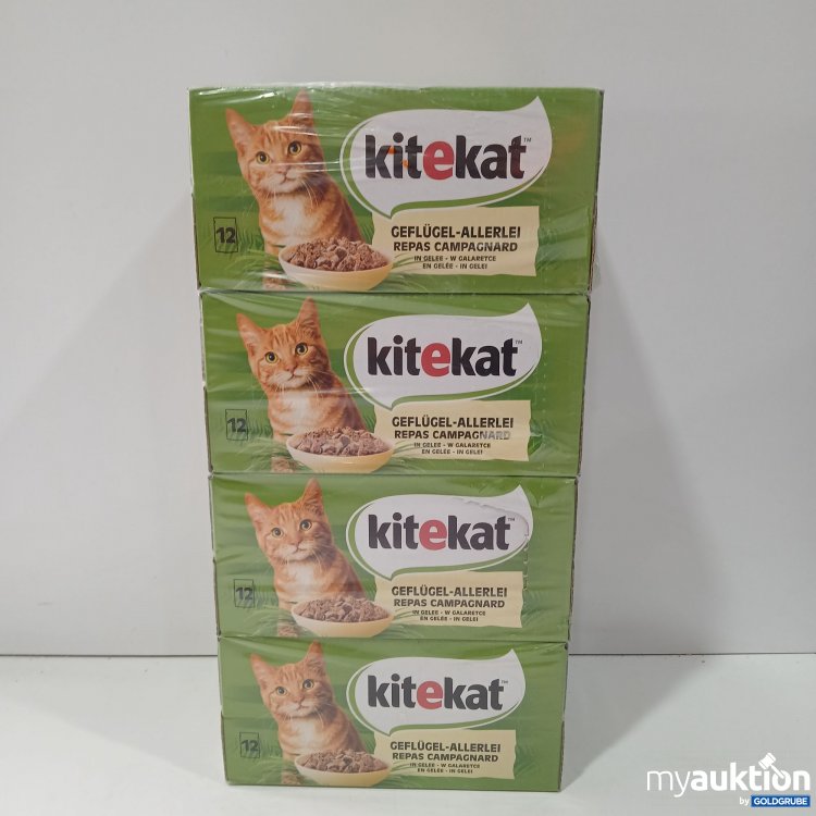 Artikel Nr. 804538: Kitekat Geflügel allerdings 4x12stk 