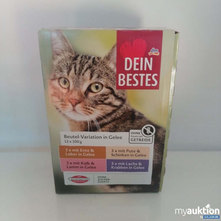 Artikel Nr. 744539: Dein Bestes Katzenfutter 12x100g 