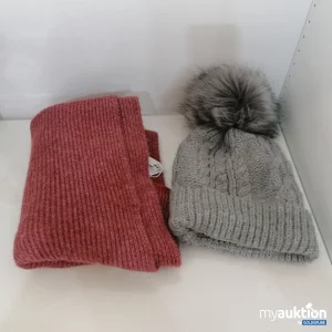 Auktion Mütze und Schal Set 