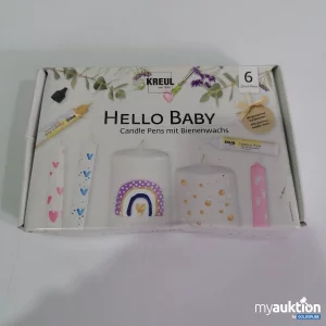 Artikel Nr. 786539: Kreul Hello Baby Candle Pens mit Bienenwachs 