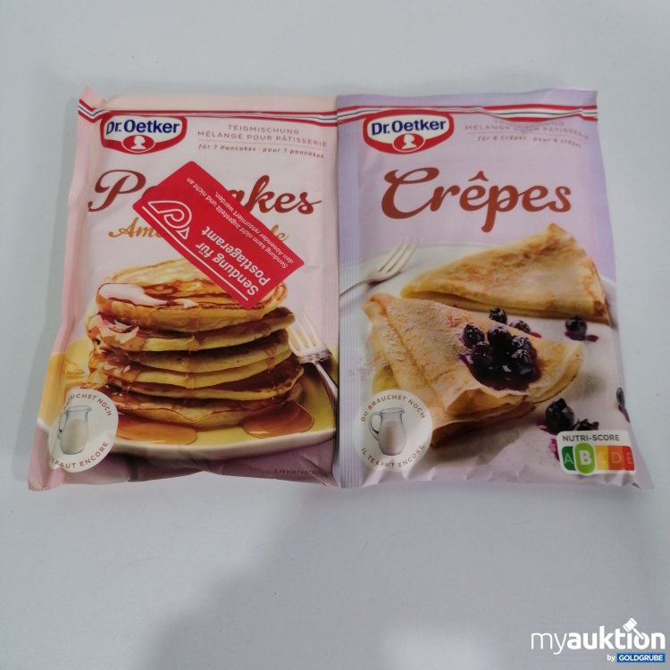 Artikel Nr. 787540: Dr. Oetker Pancakes und Crépes mischung Pulver 210 umd 200g 