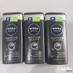 Auktion Nivea Men Pflegedusche 3x250ml