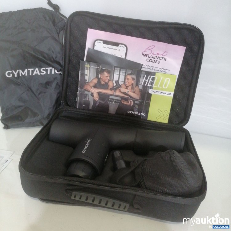 Artikel Nr. 755542: Gymtastic Massagepistole fit 2.0